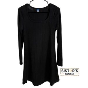 Old Navy Long Sleeve Black Dress Women's Small